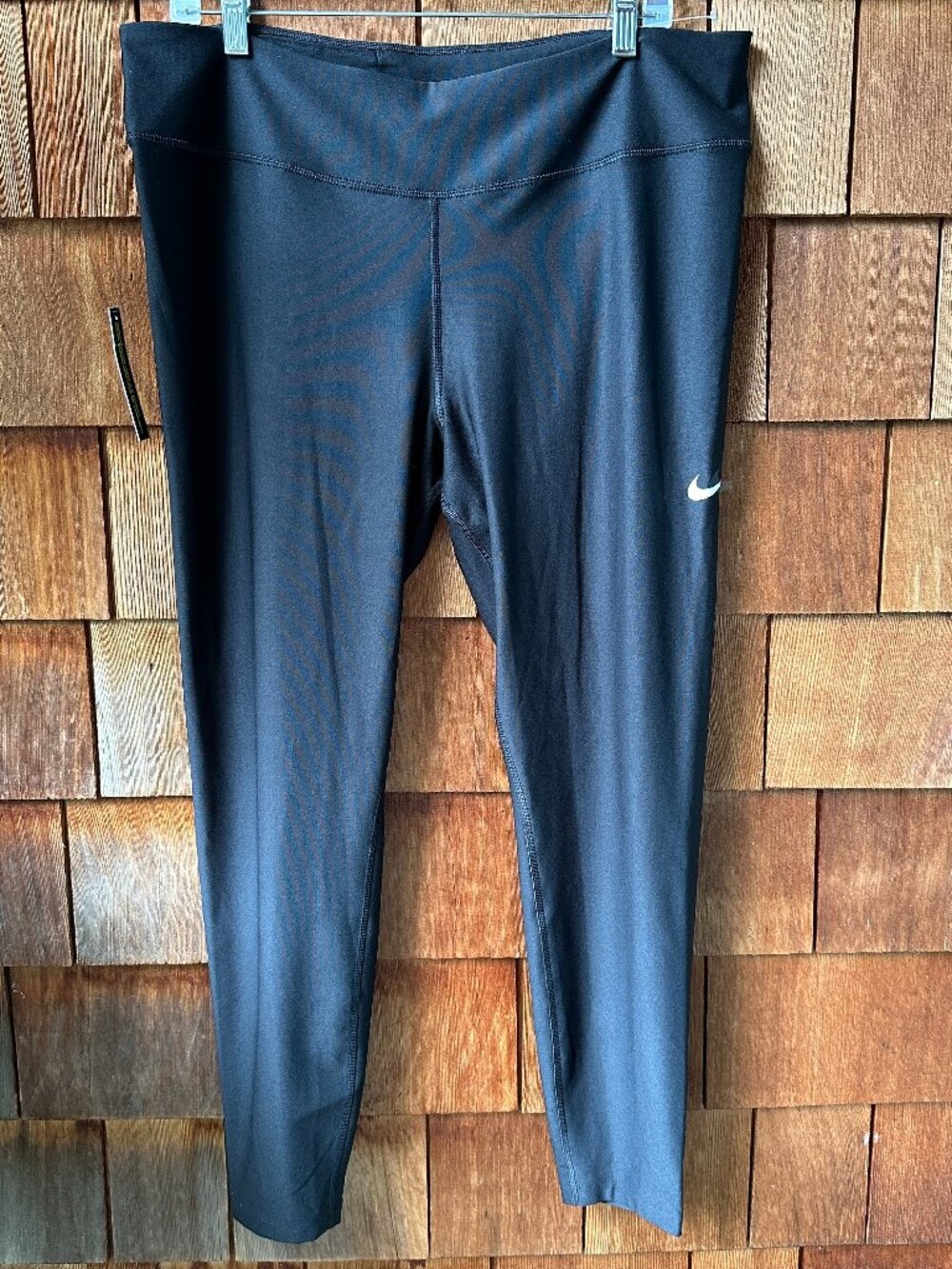 NWT Nike Charcoal Black Dri-Fit Power Victory Tight Fit Leggings in Women's XXL